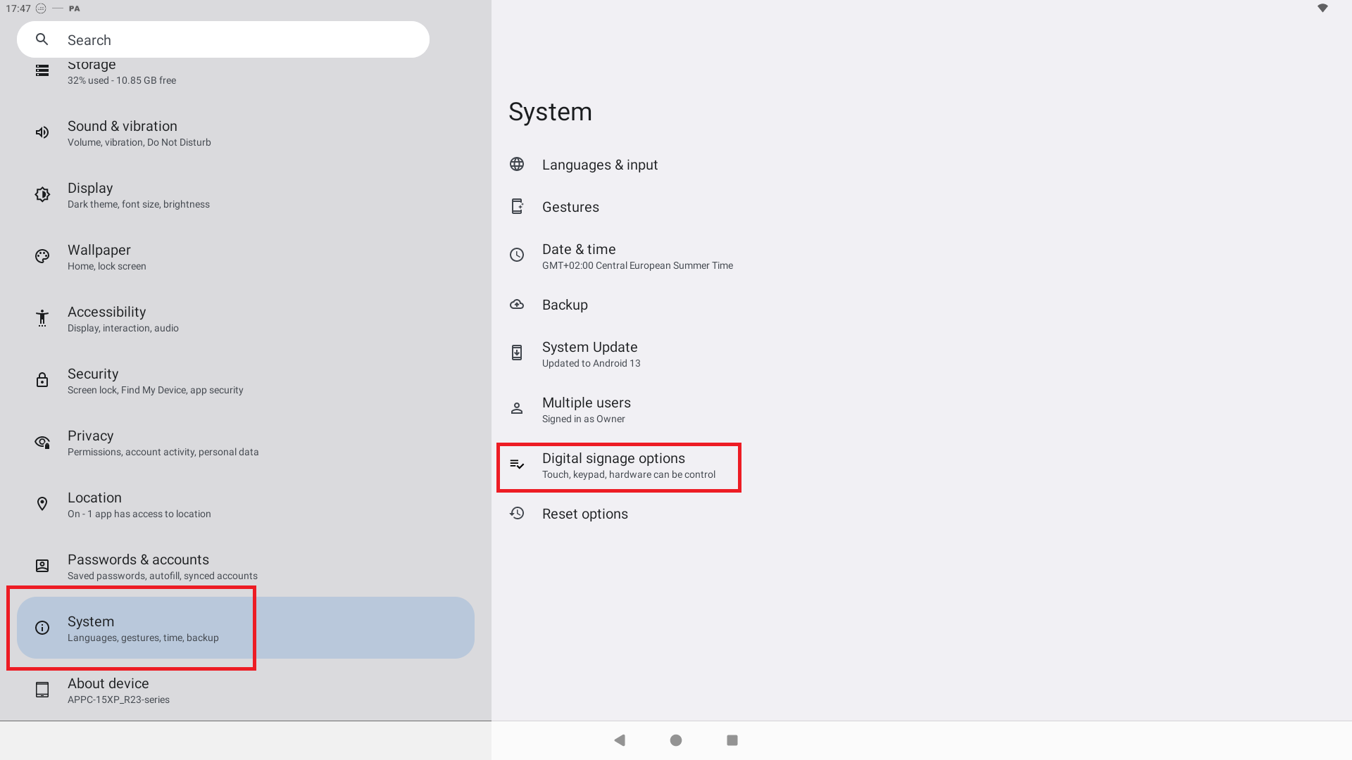 Installatie stap 13 screenshot
