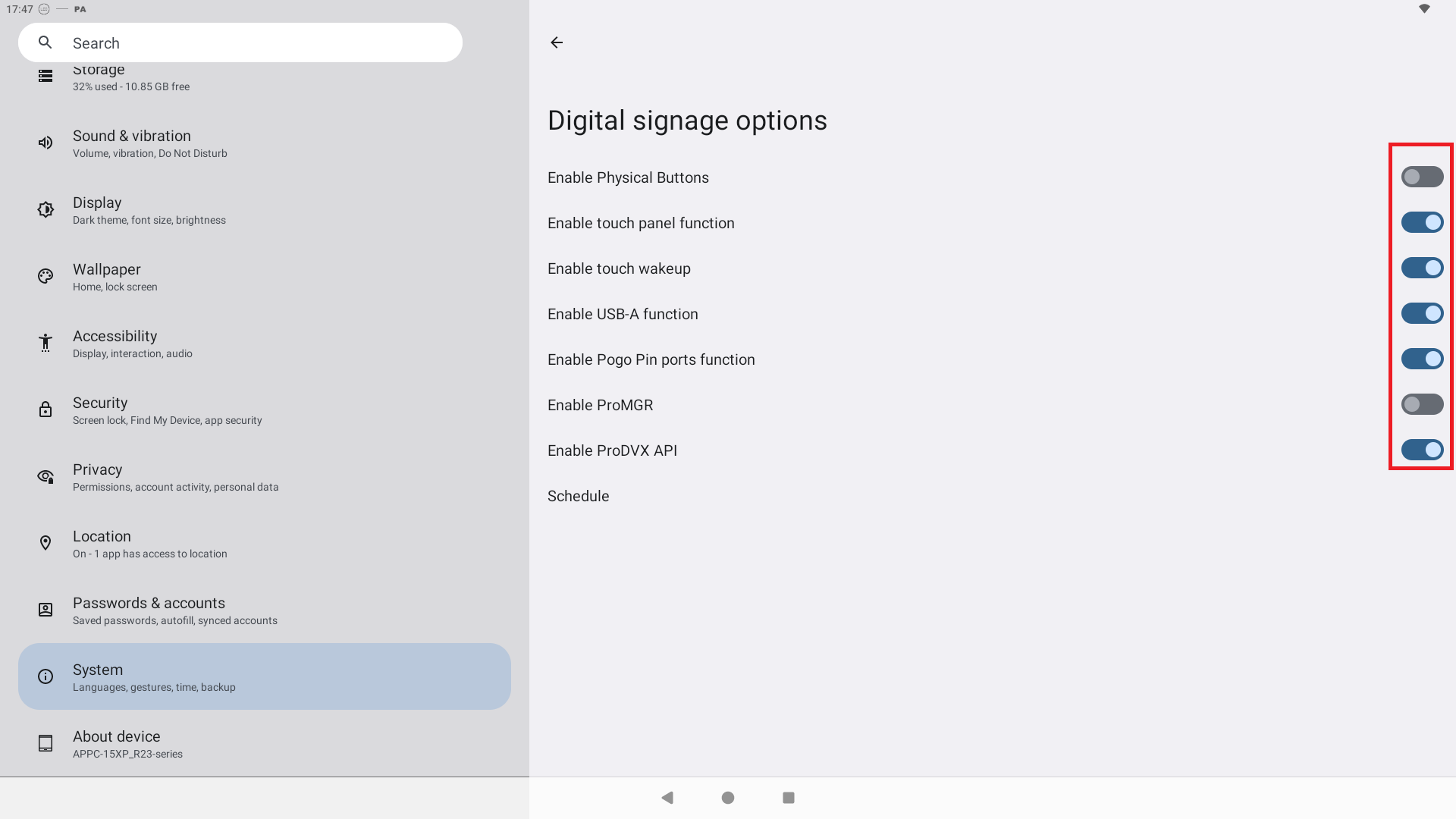 Installatie stap 14 screenshot
