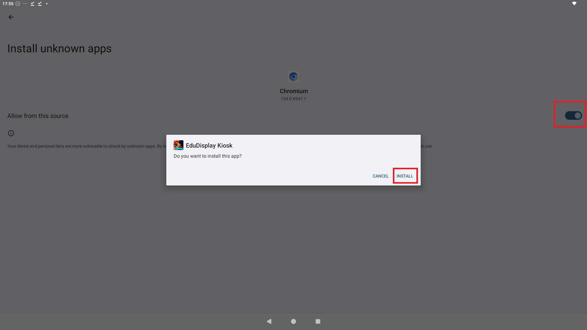 Installatie stap 22 screenshot